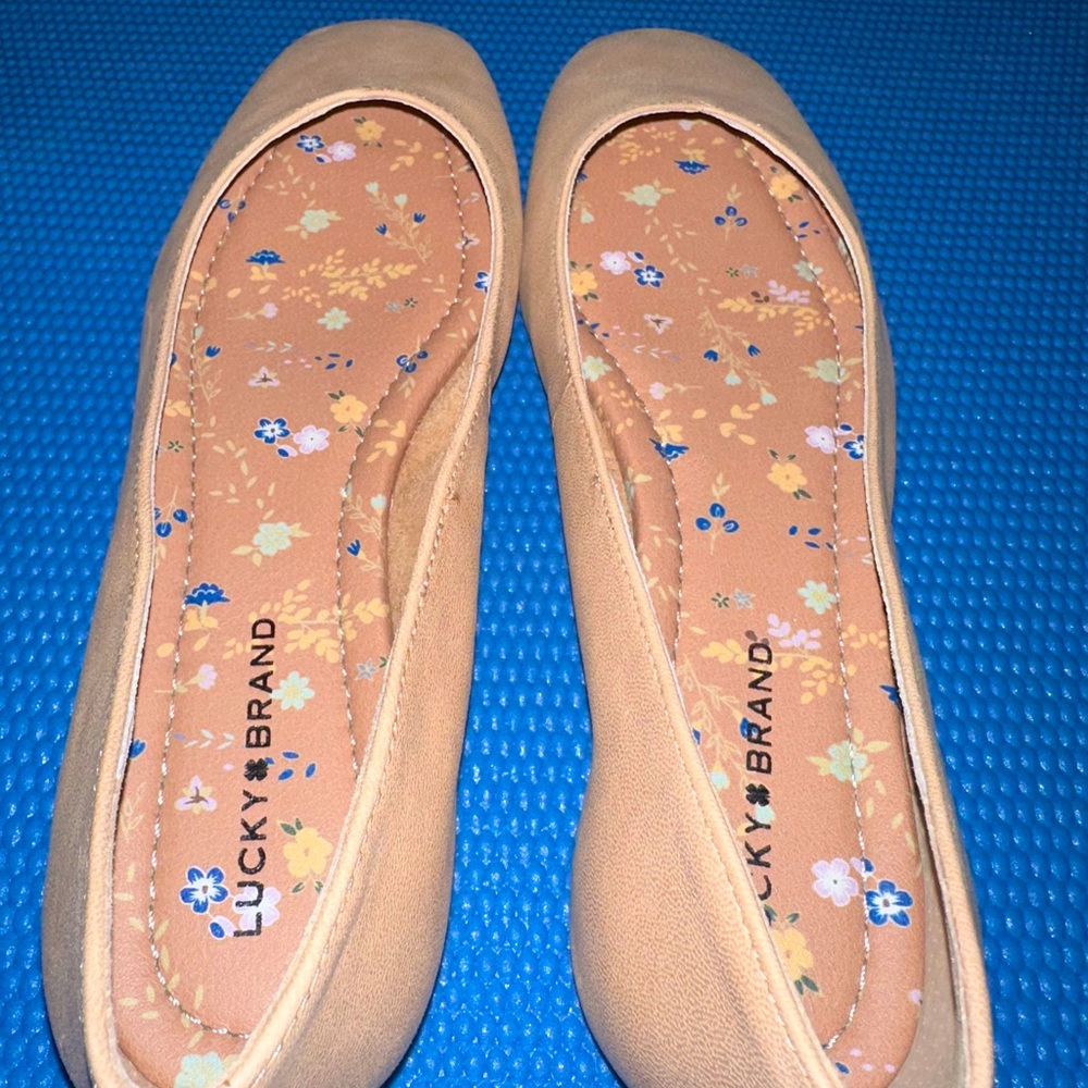 Nude Lucky Brand Flats 🥿